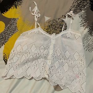 Topshop spaghetti strap top size 2